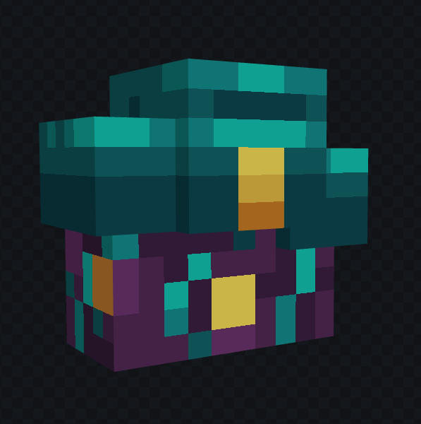 Visual real da skin de mochila Bosque Onírico