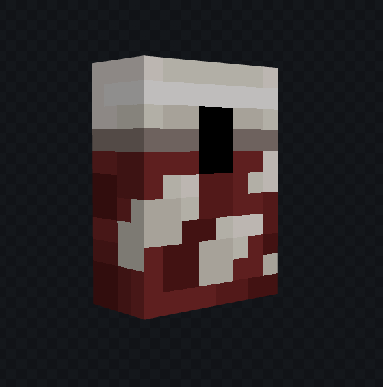 Visual real da skin de mochila Cristal Imperial