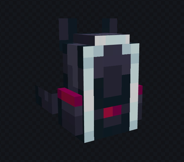 Visual real da skin de mochila Eclipse