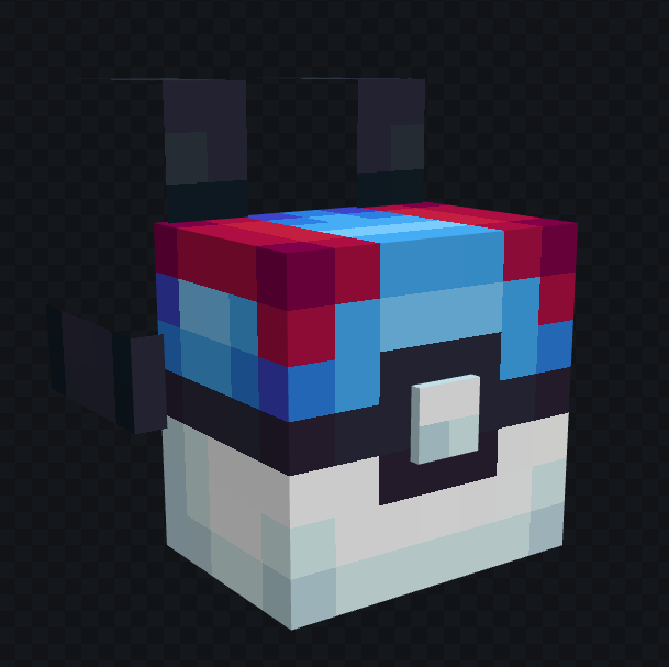 Visual real da skin de mochila Esfera Safira