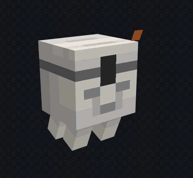 Visual real da skin de mochila Espectro Celeste