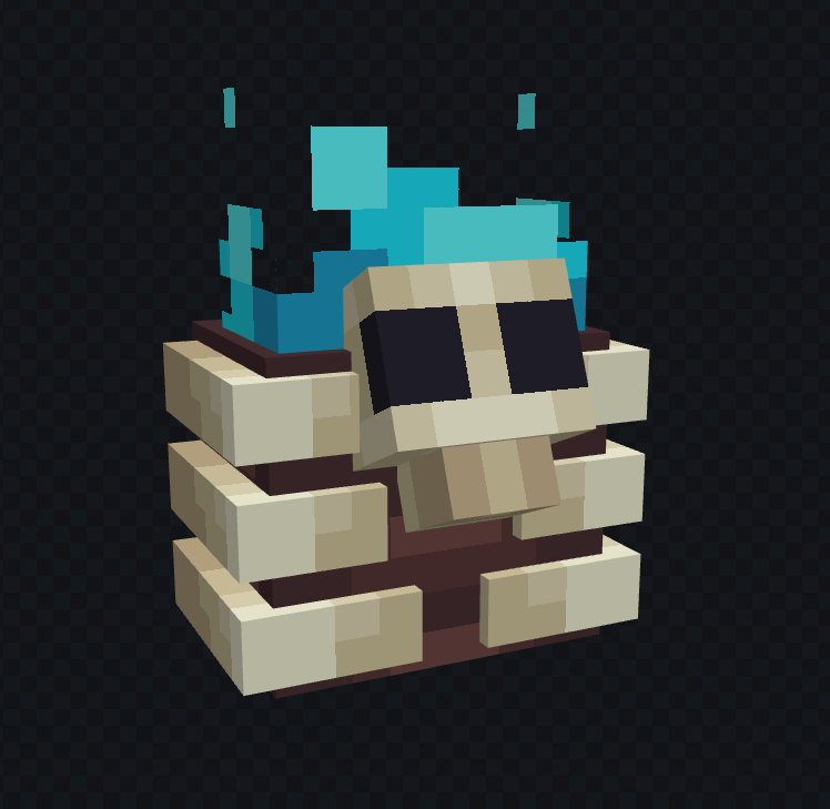 Visual real da skin de mochila Guardiã das Almas
