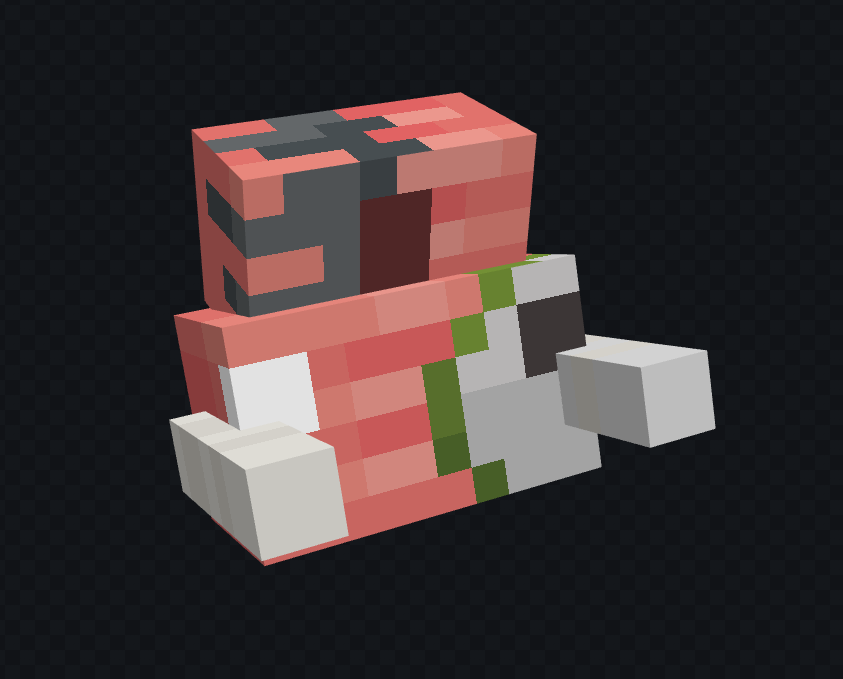 Visual real da skin de mochila Presas do Abismo
