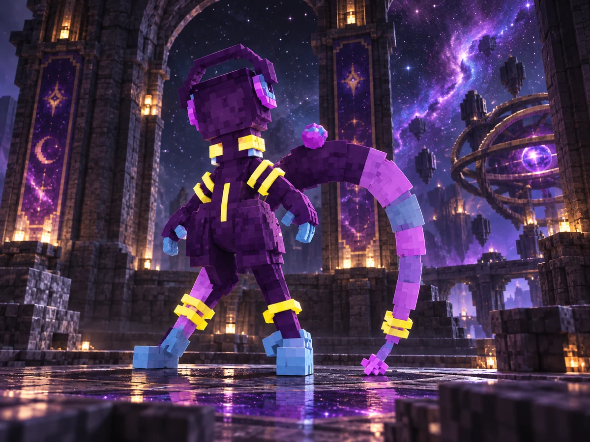Arte de apresentação de Mewtwo Cósmico · Normal