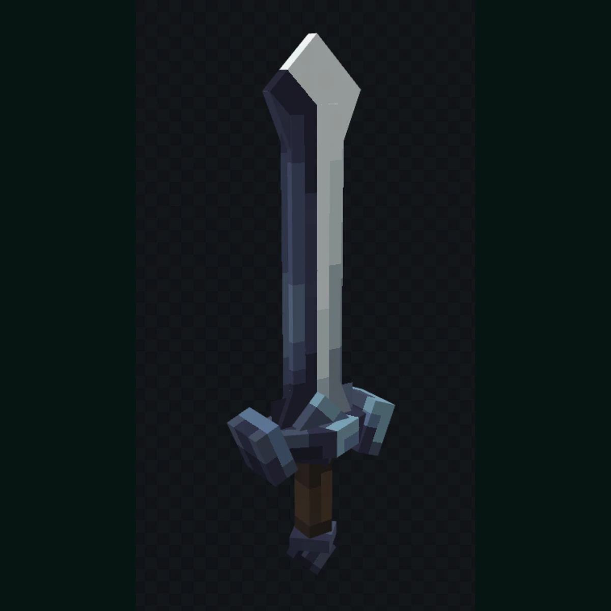 Visual real de Espada de Aço Deka em Arceum