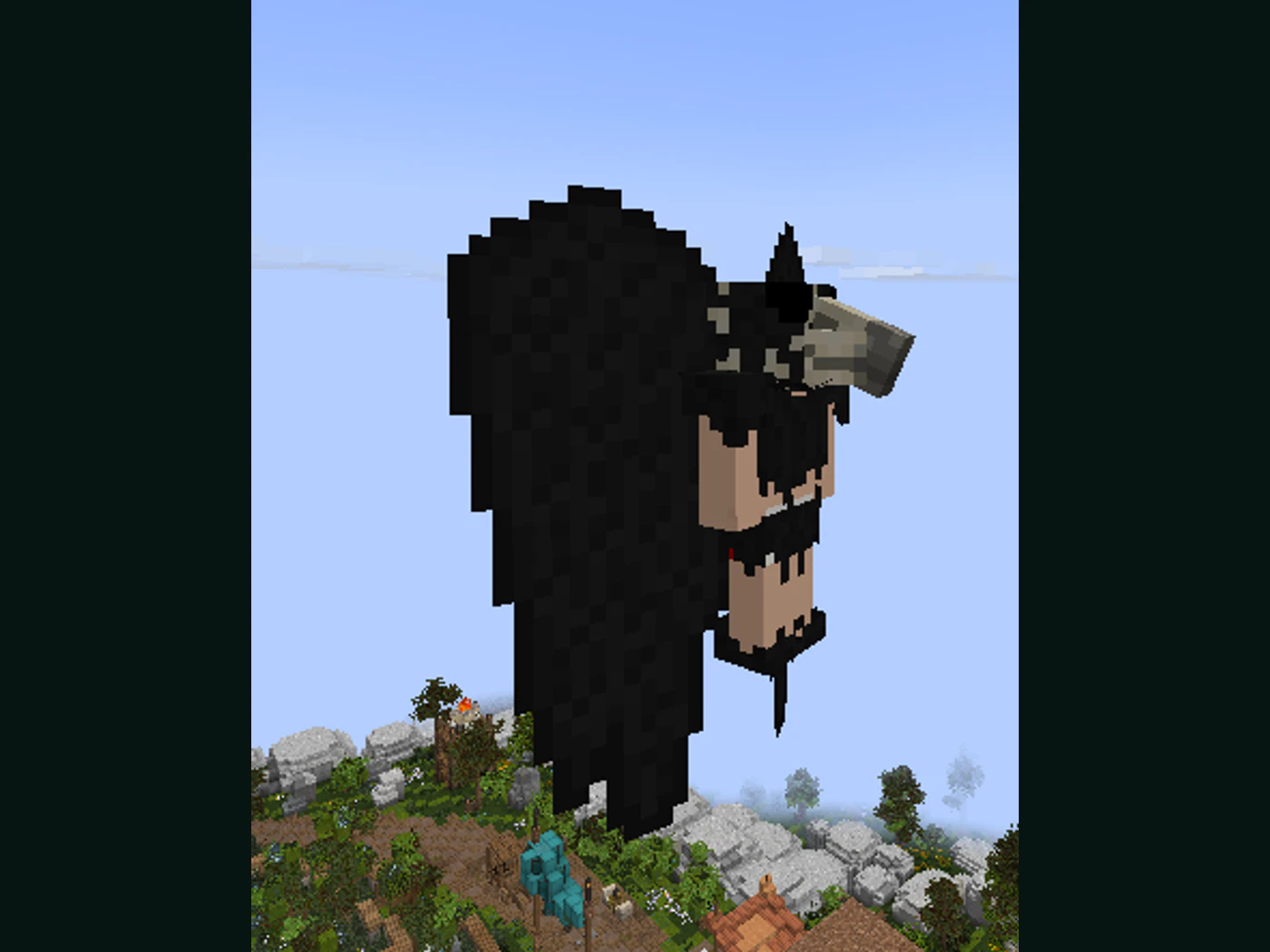 Registro visual do Set do Corvo no jogo
