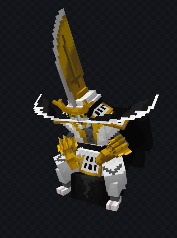 Print real da aparência KingSamurai Shiny
